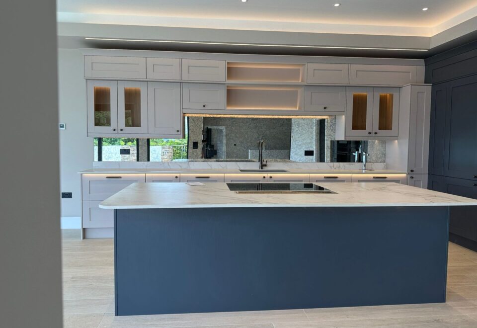 Example Installation of kitchen Splashbacks in the South West